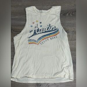 MATE the Label Cream 'Austin Texas Baby' Tee